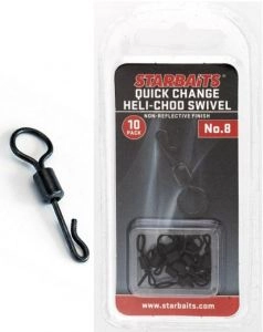 Starbaits Obratlík na helikoptéru Quick Change Heli Chod č.8 10ks